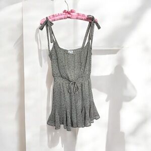 Floral Sleeveless Babydoll S coquette romantic Fairycore boho coastal cowgirl